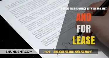 Rent vs Lease: Understanding the Key Differences