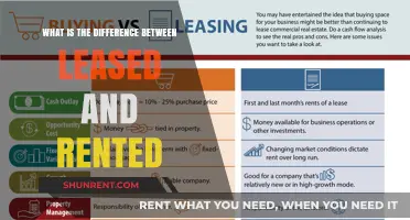 Leasing vs Renting: What's the Difference?