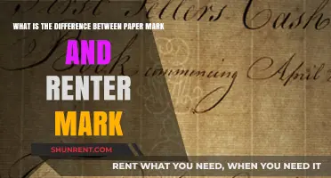 Paper Mark vs. Renter Mark: Understanding the Key Differences