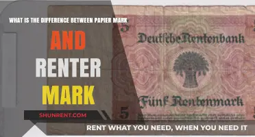 Papier Mark vs. Renten Mark: Understanding Germany's Historic Currency Differences
