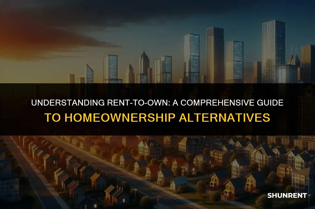 what is the difference between rent to
