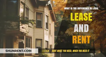 Legal Lease vs. Rent: Understanding Key Differences and Implications
