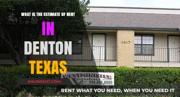 Discover Denton, Texas: Average Rent Estimates for Your Budget