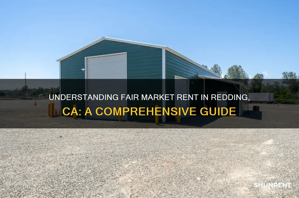 what is the fair market rent for redding ca