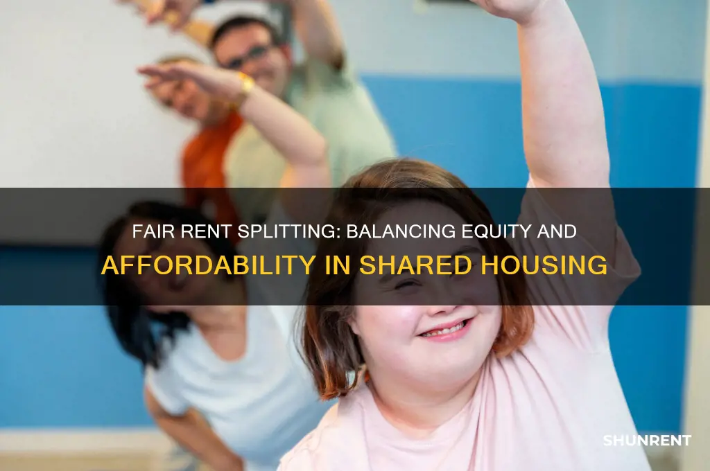 what is the fairest way to split rent