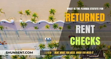 Understanding Florida Statute for Returned Rent Checks: A Comprehensive Guide