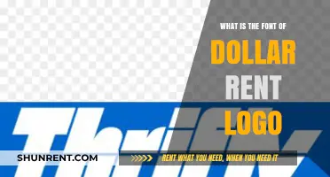 Exploring the Font Behind Dollar Rent's Iconic Logo Design