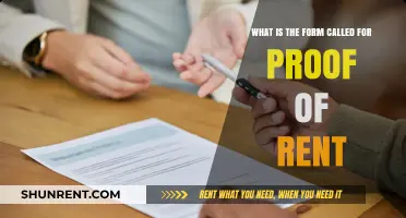 Understanding the Proof of Rent Form: A Comprehensive Guide