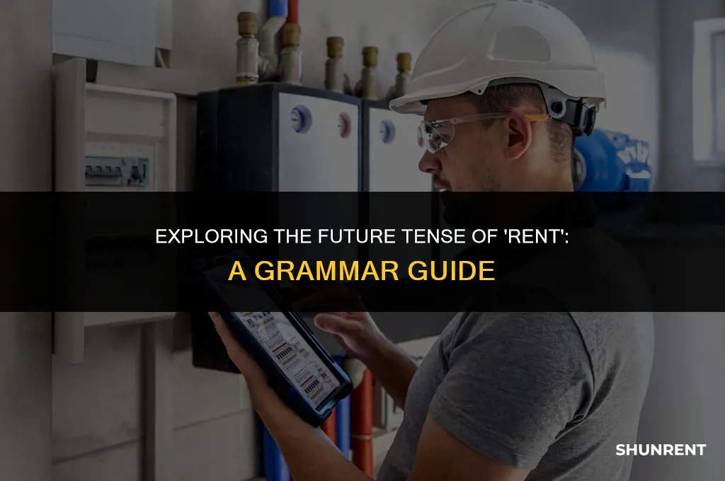 what is the future tense of rent