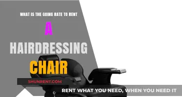 Current Rental Rates for Hairdressing Chairs: What to Expect