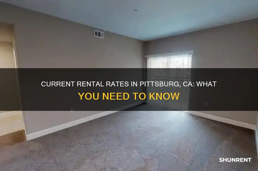 what is the going rent for pittsburg ca