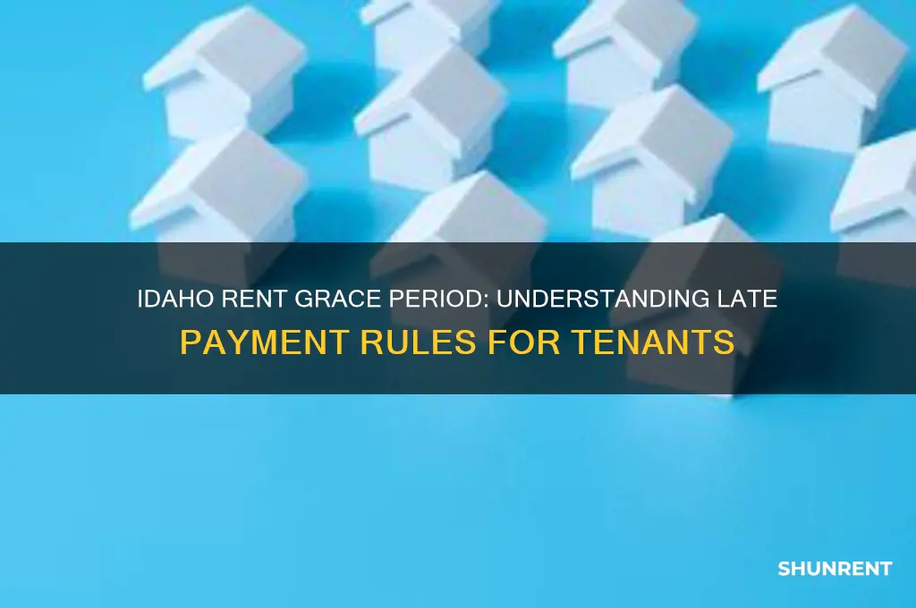 what is the grace period for late rent in idaho