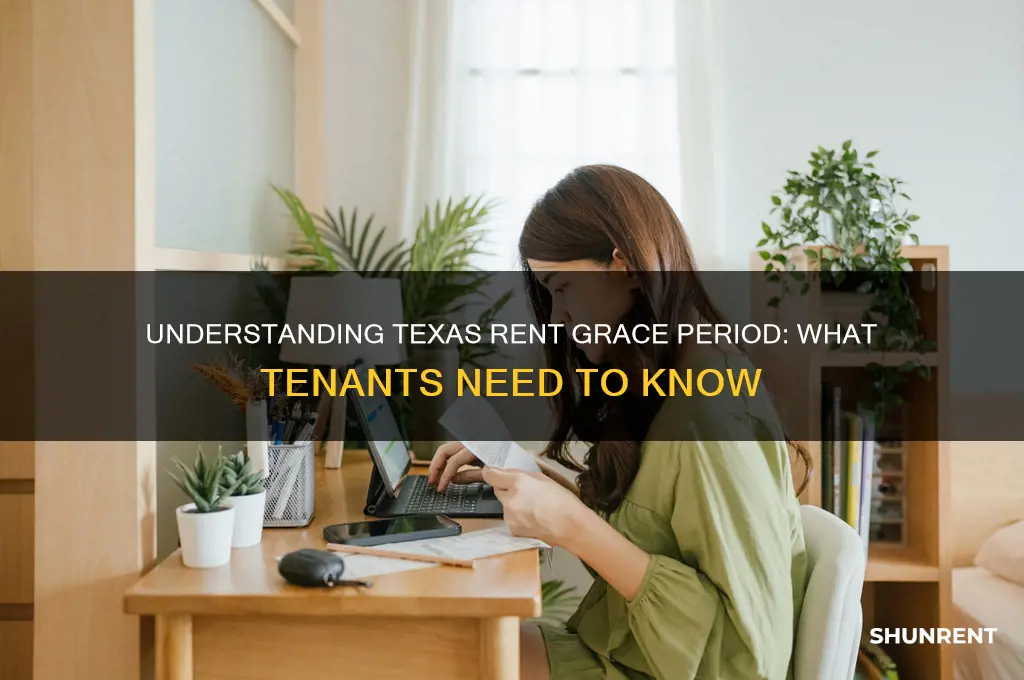 what is the grace period for rent in texas
