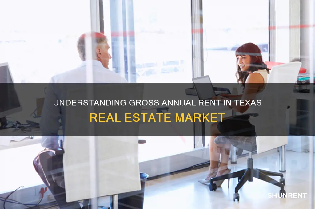 what is the gross annual rent texas real estate