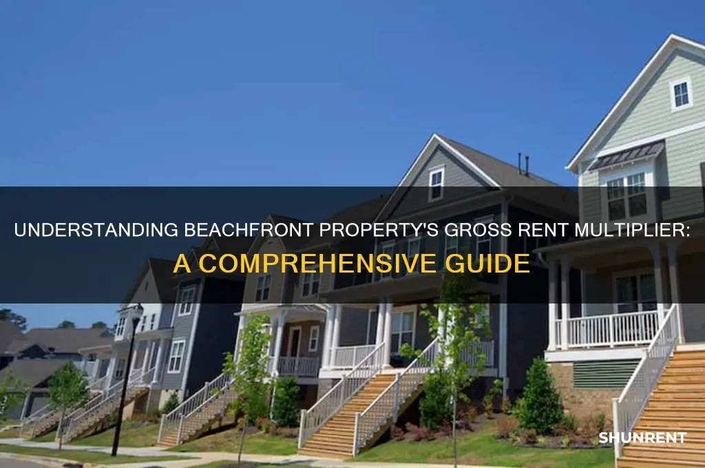 what is the gross rent multiplier for beach front