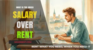 Decoding the Dilemma: Gross Salary vs. Rent in Today's Economy