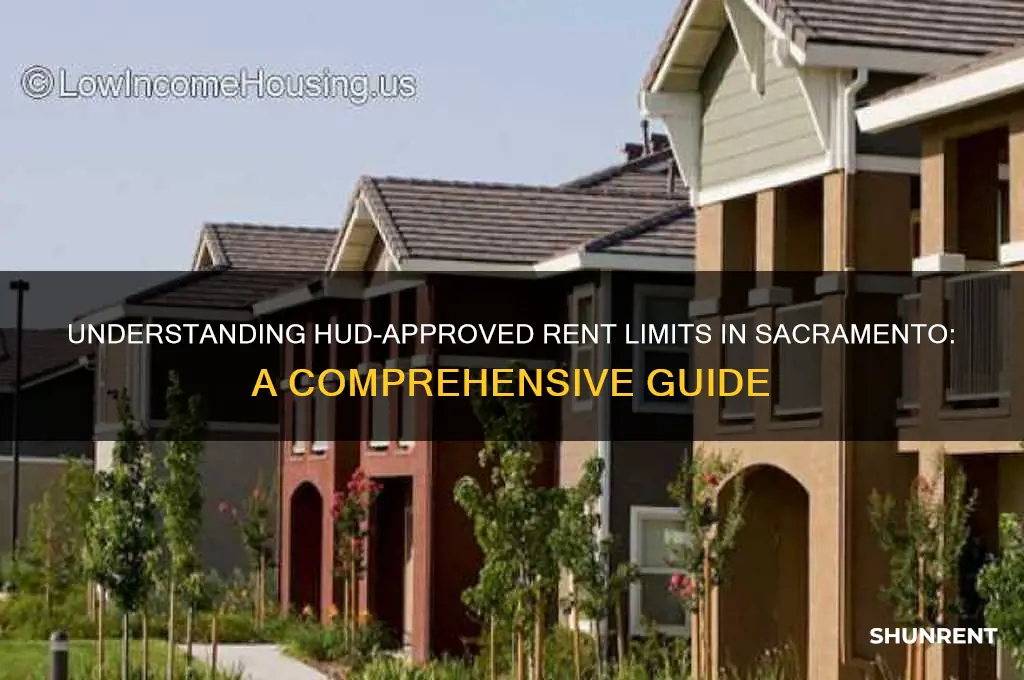 what is the hud approved rent in sacramento