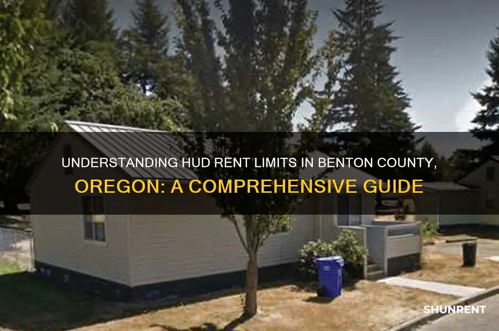 what is the hud rent limit in benton county oregon