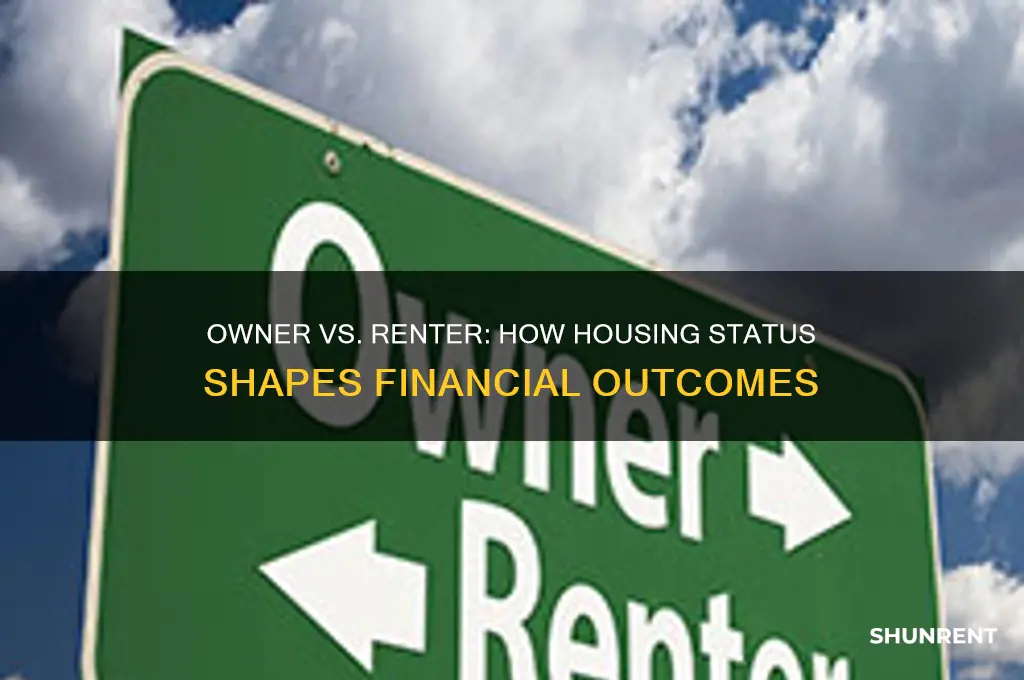 what is the impact of owner vs renter