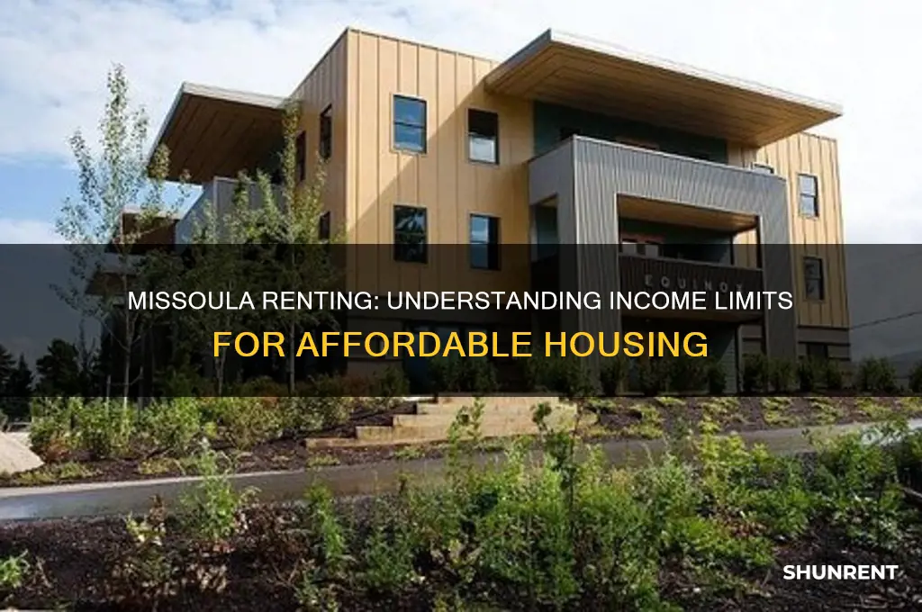 what is the income limit to rent in missoula cou