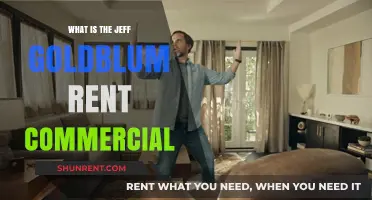 Exploring the Quirky World of Jeff Goldblum's Rent Commercial