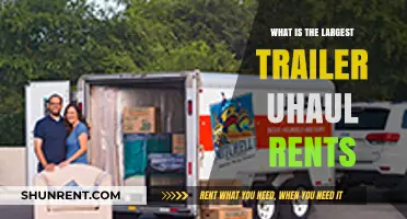 Exploring U-Haul's Fleet: What's the Largest Trailer They Rent?