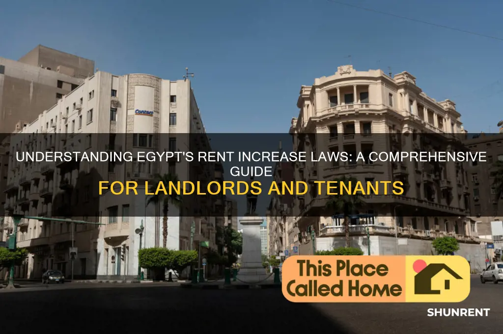 what is the law for raising rent in egypt