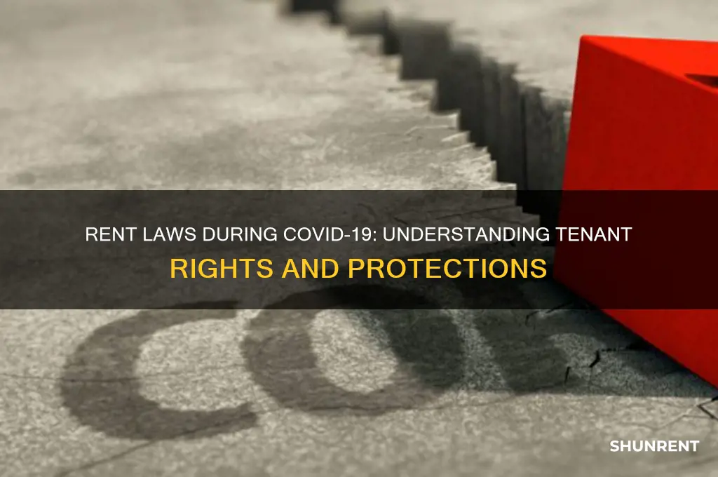 what is the law for rent during coronavirus