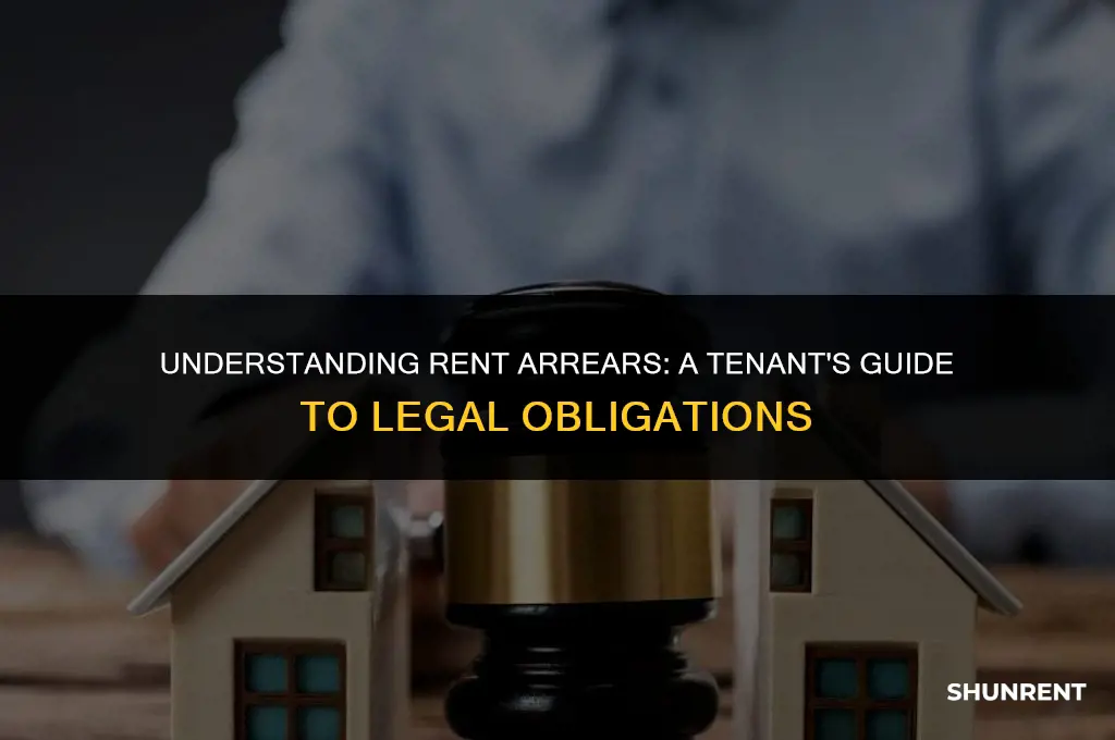 what is the law on rent arrears