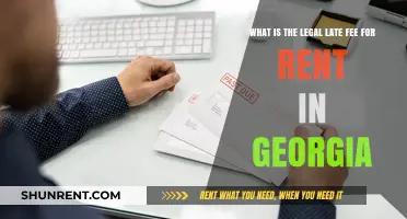 Understanding Georgia's Legal Late Rent Fee: What Tenants Need to Know
