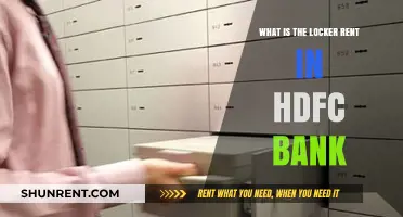 HDFC Bank Locker Rent: Fees, Charges, and Rental Details Explained