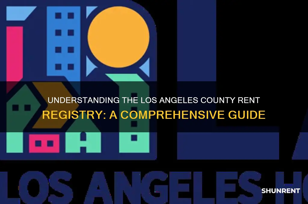 what is the los angeles county rent registry