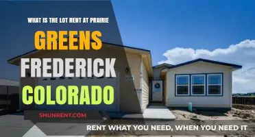 Prairie Greens Frederick, Colorado: Understanding Lot Rent Costs and Details