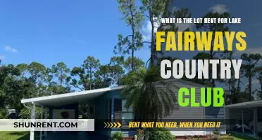 Understanding Lot Rent Costs at Lake Fairways Country Club
