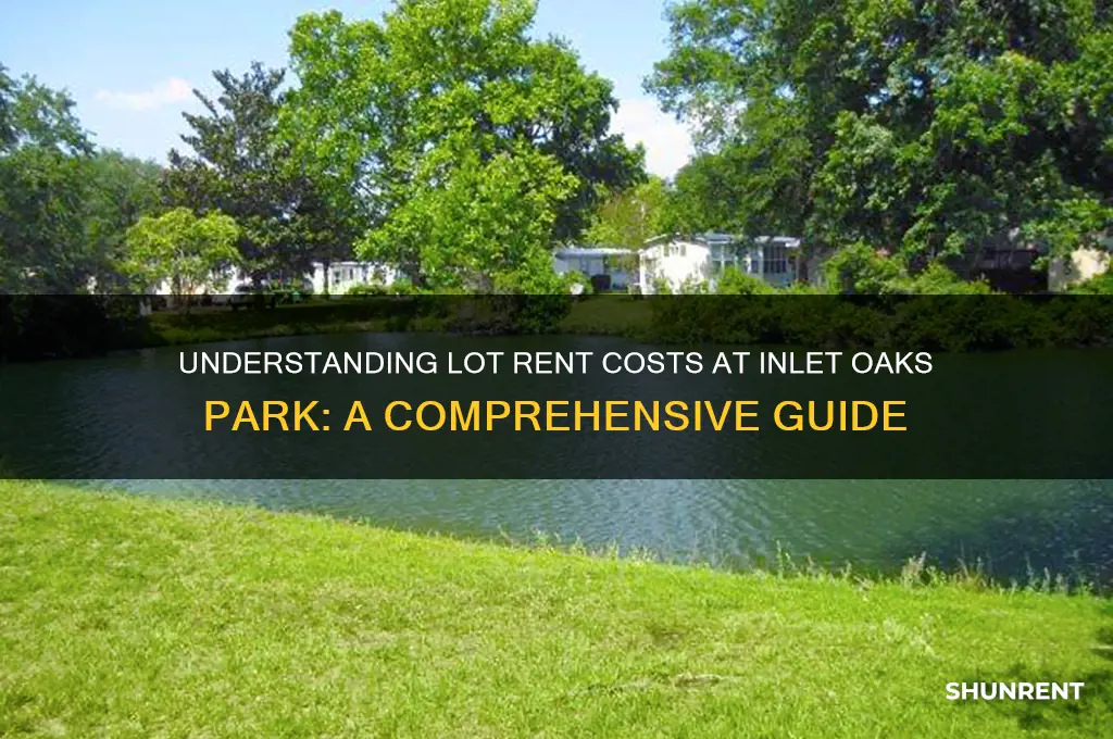 what is the lot rent in the inlet oaks park
