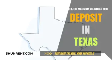 Understanding Texas Rent Deposit Limits: What’s the Maximum Allowable?