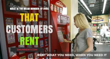 Understanding the Average Number of DVDs Customers Rent Per Visit