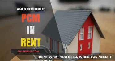 Understanding PCM in Rent: Decoding Its Meaning and Importance