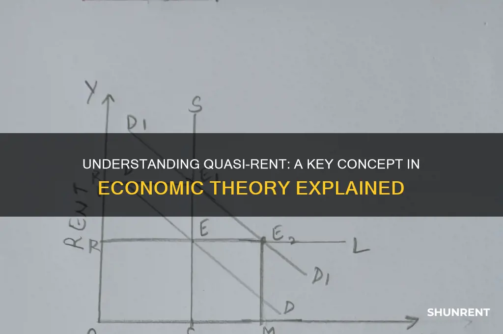 what is the meaning of quasi-rent in economics