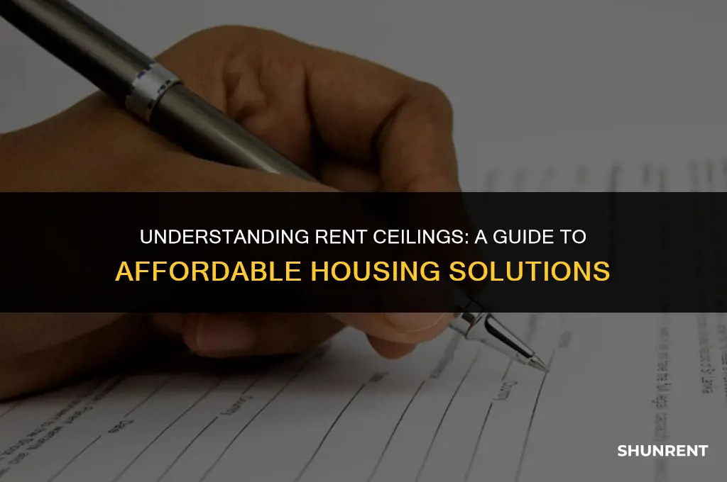 what is the meaning of rent ceiling