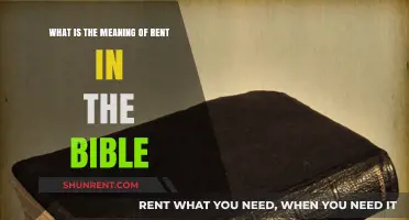 Understanding Rent in Biblical Context: A Spiritual and Practical Exploration