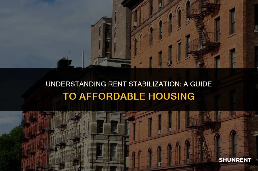 what is the meaning of rent stabilized