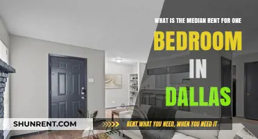 Median Rent for One-Bedroom Apartments in Dallas: What to Expect