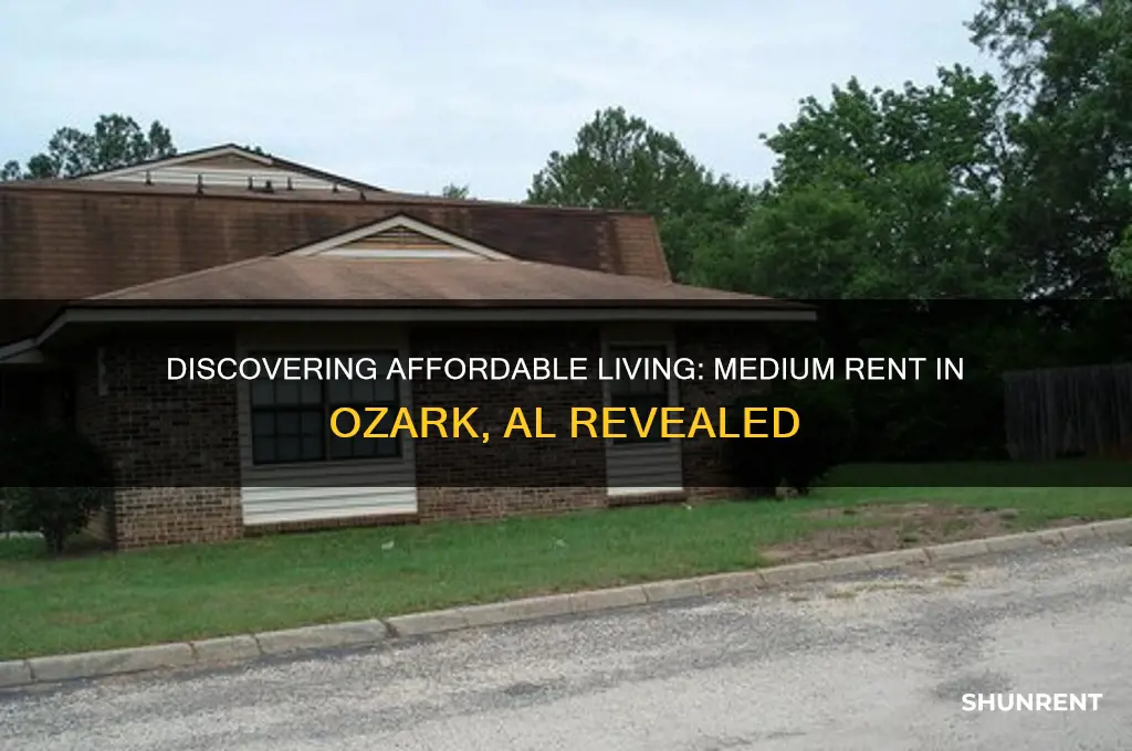 what is the medium rent in ozark al