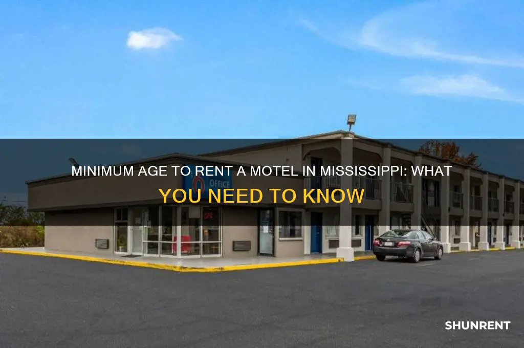what is the miminuim age to rent motel in ms