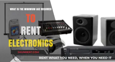 Minimum Age for Renting Electronics: What You Need to Know