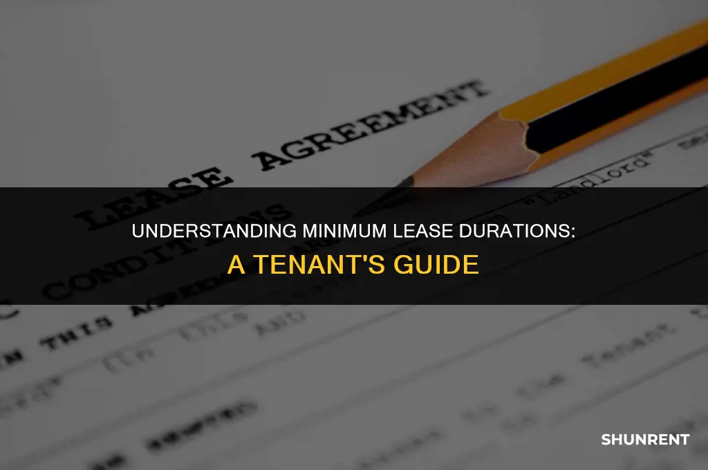 what is the minumum length of rent