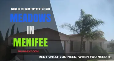 Monthly Rent at Sun Meadows Menifee: What to Expect