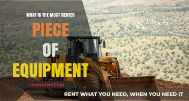 Top Equipment Rentals: What’s the Most Popular Item Borrowed?