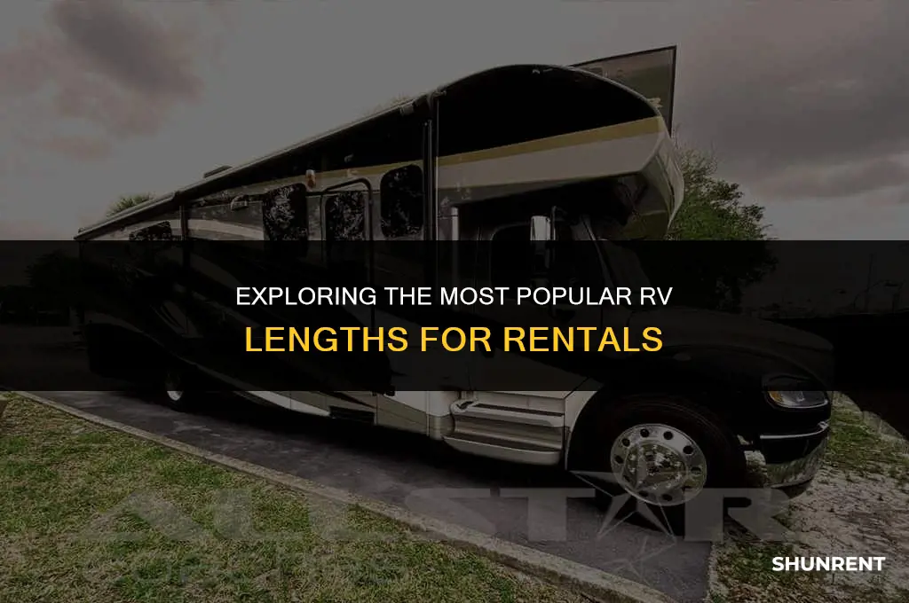 what is the most rented rv length